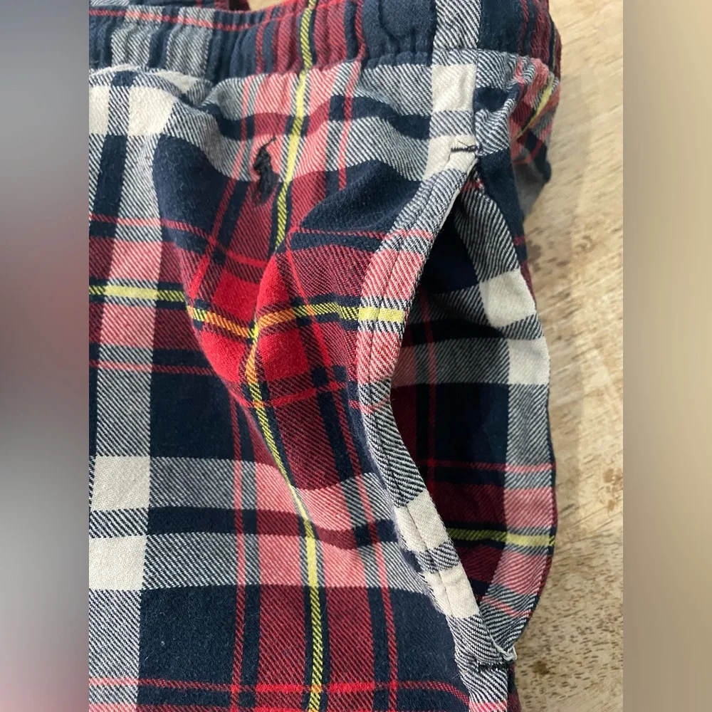Polo Ralph Lauren Men’s Sz XL (40-42) Tartan Plaid‎ Flannel Lounge Pants
